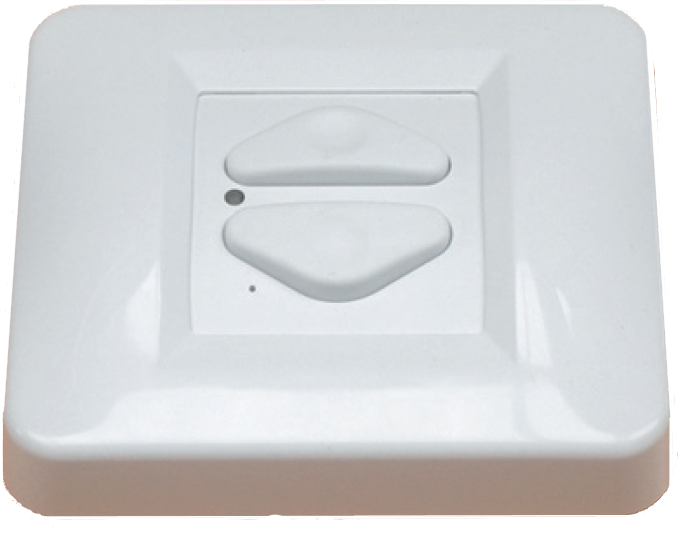 BROWALLB - TX TENDE 2 Canali a Parete+Placca Bianca