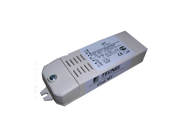 Trasformatore Elettronico Alogene+LED BT 1-30W VDE IP20