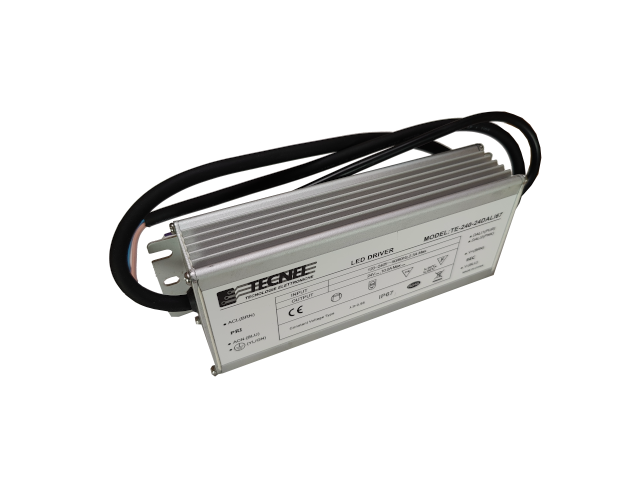 TE-240-24DALI67 - Alimentatore CV STRIP LED 240W 24Vcc Dimmerabile DALI IP67