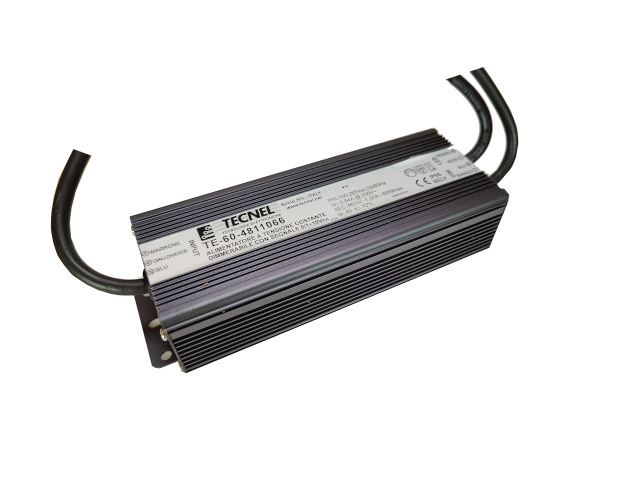 TE-200-4811066 - Alimentatore CV STRIP LED 200W 48Vcc Dimmerabile 0/1-10V IP66