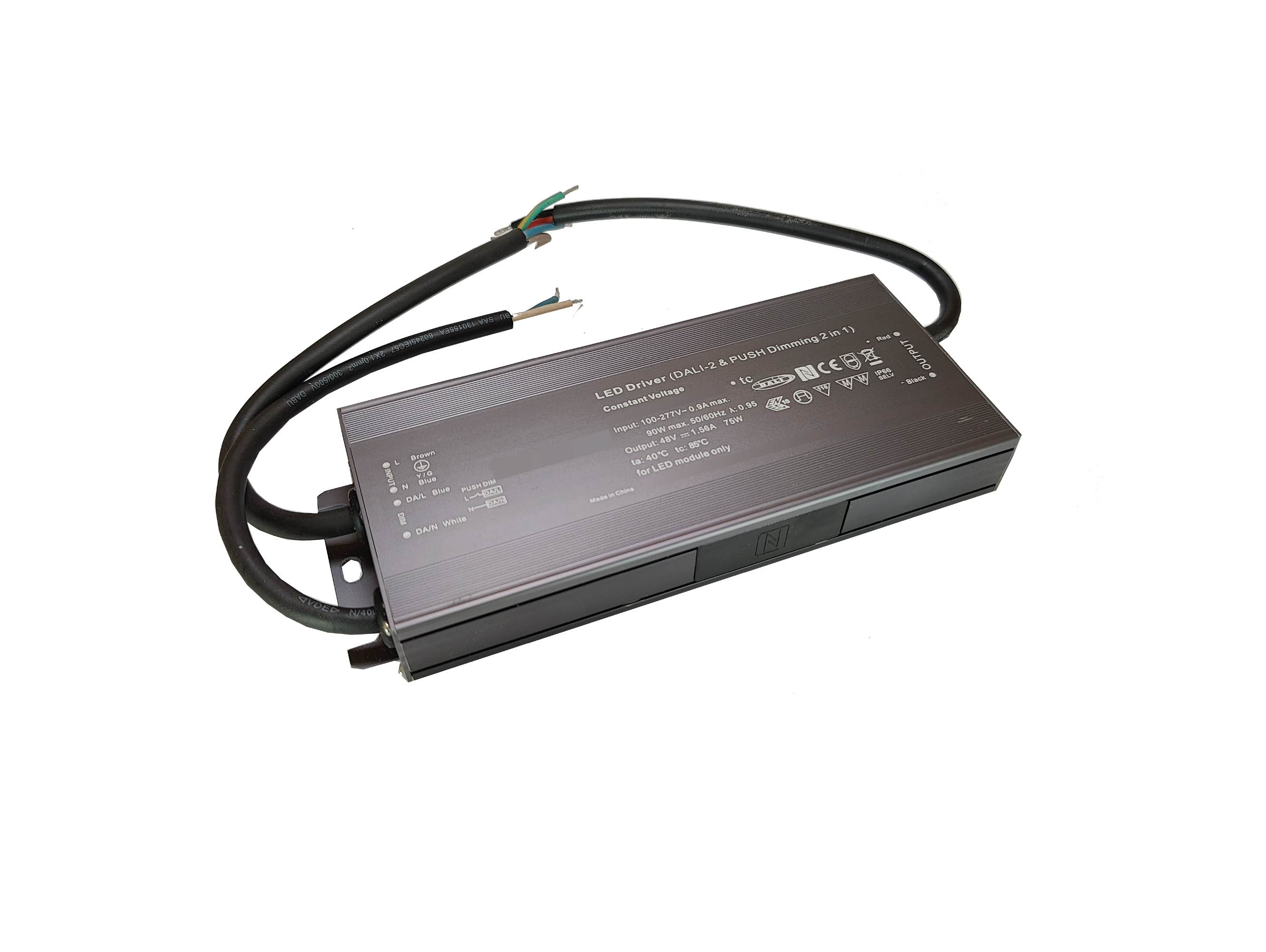 TE-150-48DALI66 - Alim. CV SLED 150W 48Vcc Dimm DALI IP66