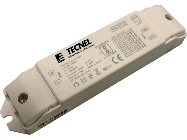 TE30-300900TRI - Driver LED CC 300-900mA 30W dimmerabile Push + Triac/Mosfet