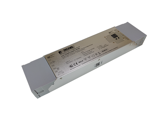 TE200-24DA110TRI - Alimentatore CV SLED 200W 24Vcc Dimmerabile  TRI + DALI + PUSH + 0/1-10Vcc IP66