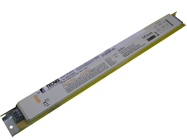 TE2624/58MP - Ballast elettronico Mpower per Lampade Fluorescenti Lineari 1XT8-T5-PL