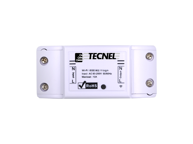 TE7641WF - rele' Passo Passo 1x10A 230V push+WiFi