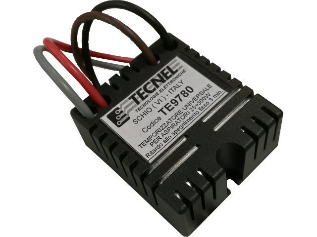 TE9780 - Timer Aspiratore Bagni Tempo fisso 3 min. 25-350W 230V